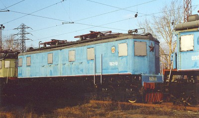 советский пассажирский электровоз ПБ21-01, депо Пермь-II.jpg