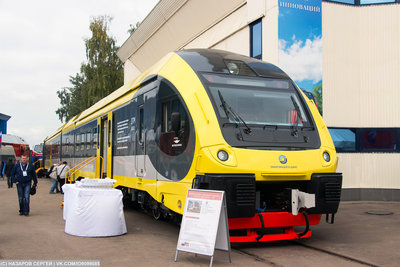 Дизель-поезд ДПМ-001<br />http://trainpix.org/photo/73912/