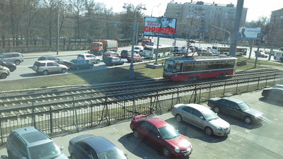 Ура,мы обогнали трамвай))))