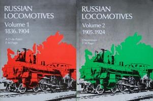 RUSSIAN LOCOMOTIVES 1836 - 1924 (2 Vols) De PATER A D, PAGE F M & NURMINEN J.jpg