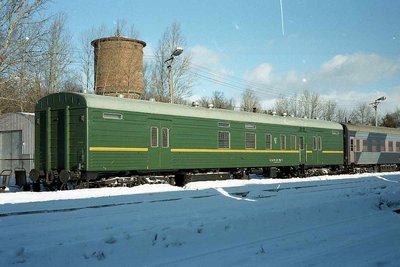 Mail car at the Valga station %2828.01.1997%29.jpg