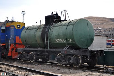 Цистерна в депо Чита, Забайкальский край<br />Автор: Огнев О. В. | Фото сделано 31.III.2016