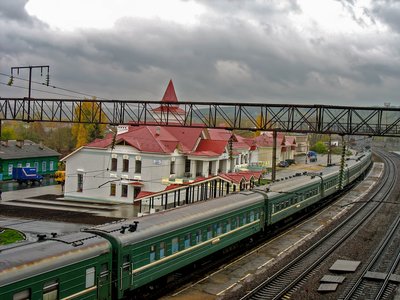 Галич, 2005 (?) год, недофирменный поезд &quot;Амур&quot; Москва — Хабаровск. Автор: Александр Туманов