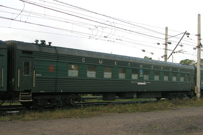 Вагон 028 15694 от поезда «Сыктывкар» в Петербурге 30.IX.2008. Автор: Александр Макушин.