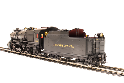 Broadway Limited 4390 PRR L1s 2-8-2, #4152, Pre-1946 Version, Paragon3 Sound/DC/DCC, HO. Ссылка: http://locomotive-depot.com/ru/parovozy/1319-broadway-limited-4390-prr-l1s-2-8-2-4152-pre-1946-version-paragon3-sounddcdcc-ho.html?search_query=4390&amp;results=1