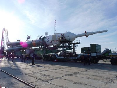 P1110217 Baikonur. Soyuz-MS-6 on 1 pl. 10.09.17.JPG