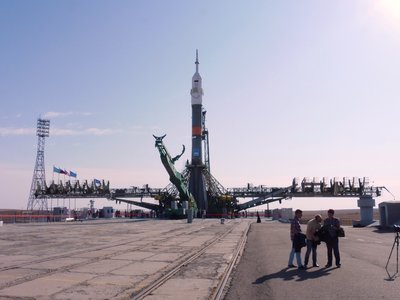 P1110249 Baikonur. Soyuz-MS-6 on 1 pl. 10.09.17.JPG
