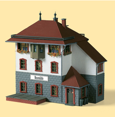 Auhagen 11373 Сигнальный пост в  Neumühle - Neumühle signal box, HO