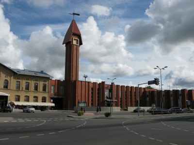 Арка,проход на перон.