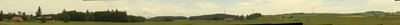 Ферма, ЛЭП, и пшеничное поле. Окрестности деревни Жимель. Оригинал разрешение 25'000 х 1'551 пикс., размер файла 22,2 Мб