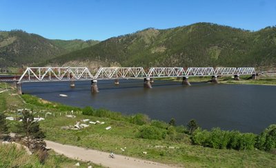 Buryatia 57 Railway Bridge over Selenga-river 3.6.18.JPG