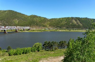 Buryatia 58 Railway Bridge over Selenga-river 3.6.18.JPG