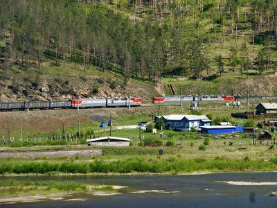 Buryatia 56 TranSib trains 3.6.18.JPG