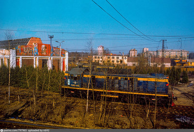 ТЭМ2-105 депо Ховрино 1976.jpg