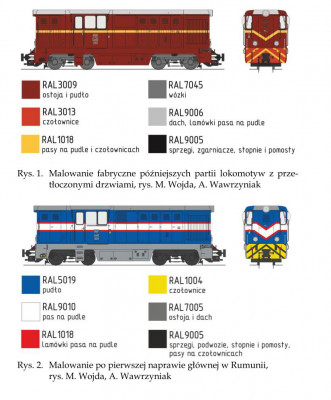 Польские цветовые схемы Lxd2 (L45H)