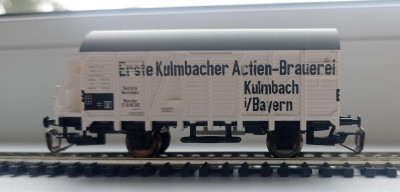 Privat Kühlwagen<br />Пивной вагон Kulmbacher Aktienbrauerei.<br /><br />Тип  Мюнхен
