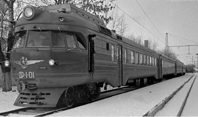 Дизель-поезд ДР1-01, СССР, 60-е гг.  ВК/СЖК