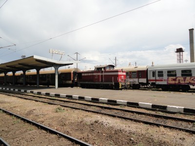 платформы вокзала Бургаса