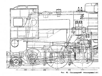 Пассажирский теплопаровоз 1-4-1 Ворошиловградского завода.JPG