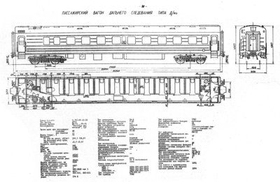 Пассажирский вагон дальнего следования типа Д/ки
