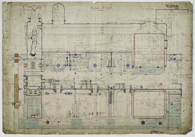 Tamboff &amp; Saratoff Railway (Russia) '0-6-0' tank locomotive<br /> Order No 2368<br /> Drawing No 15341<br /> Name of Draughtsman: Fox<br /> 1869