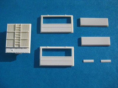 Комплект для одиночных М62. Крышевой холодильник с лестницей, маты с заглушками и номерные доски.