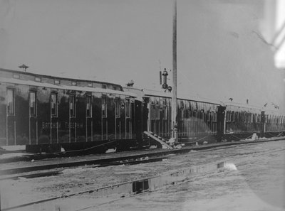 Санитарный поезд №605, сформированный в Вятке в 1915 г.