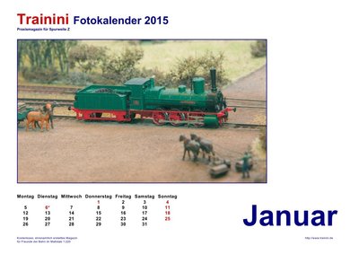Trainini_Fotokalender_2015