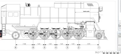 Паровоз л чертеж - 92 фото