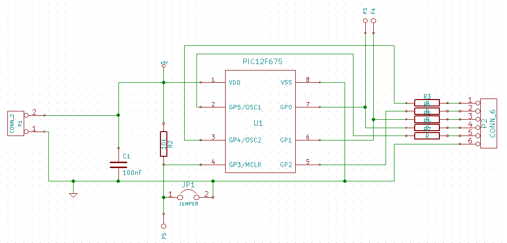 12f675 схема включения как работает