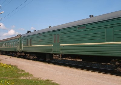 Багажный вагон № 001 51530, май 2007 года. Автор неизвестен (с сайта pskovrail.narod.ru).