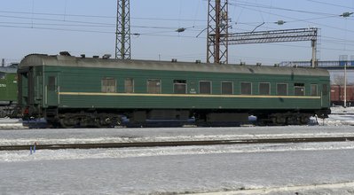 Вагон № 083 76048, Барнаул, 6.III.2009. Автор: Skur.