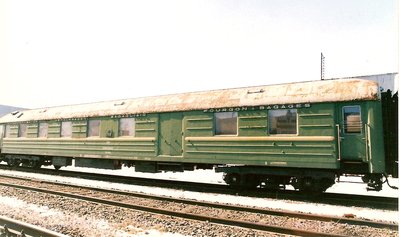 Вагон РИЦ багажный 1959 г.в. Баутцен