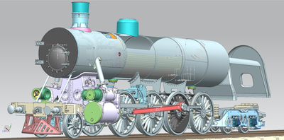 Моделирование челночного поезда | Документация AnyLogic