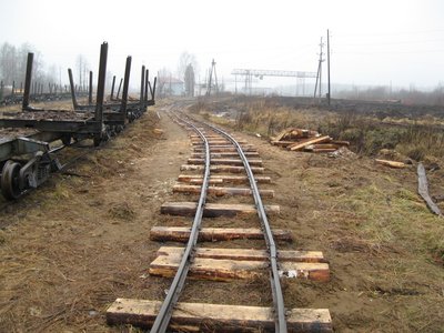 Вагон-сцеп с хребтовой балкой 41-0015, Пижемского ЛПХ, Нижегородская обл. - Павлов С. С..jpg