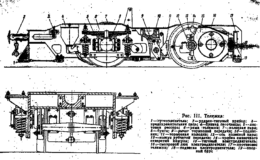 Тепловоз ту2 чертеж