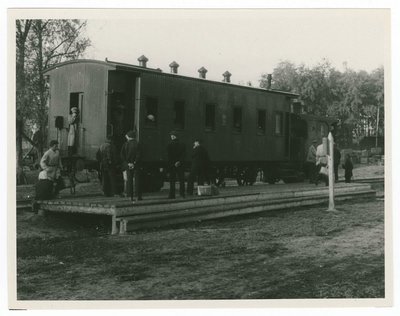 Франк Феттер. Поезд с одним вагоном. 1930 г.