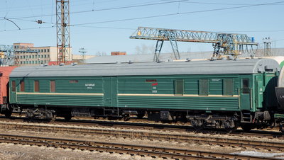 Вагон модели В-60, платформа Металлург,г. Электросталь, Московская область, 14.III.2015. Автор: Меланж.