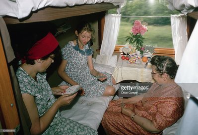 Card Players on the Trans-Siberian Railway. Photo by Dean Conger.
