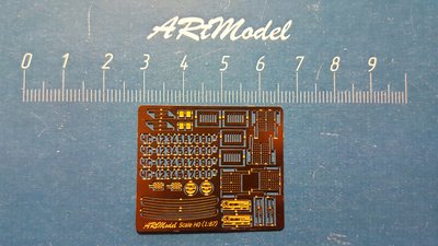 Комплект фототравления ЧС2т, масштаб 1:87