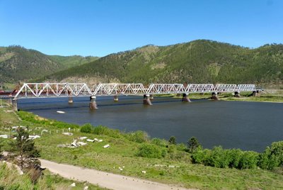 Buryatia 60 Railway Bridge over Selenga-river 3.6.18.JPG