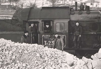 Паровоз 1-5-0 серии Ту23, Коломыя, 1950-е..jpg