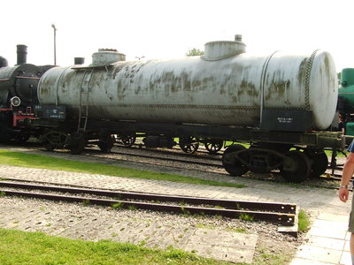 PKP 2-dome tank car , Kościerzyna Railway Museum.jpg