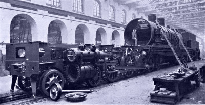 Russia Railways - SZD Class Я  Beyer Garratt  type 4-8-2+2-8-4 steam locomotive ya-01 (Beyer Peacock Locomotive Works, Manchester-Gorton 6737 1932 ).jpg