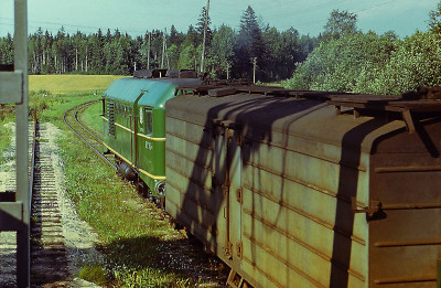 Вагон-ледник, станция  Gulbene, 18.08.1981. Фото: Andrus Roosma