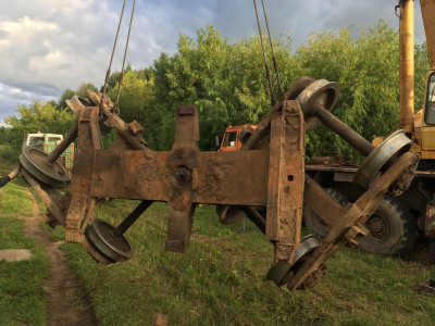 Перевозочный модуль, Каринская УЖД, Кировская обл. Автор: Музей Железной Дороги