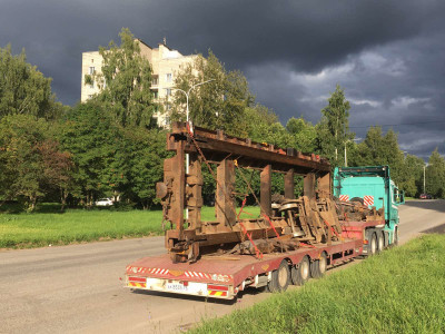 Перевозочный модуль, Каринская УЖД, Кировская обл. Автор: Музей Железной Дороги