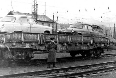 4-осн платформа ст. Кизел ок. 1960.jpg