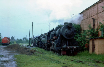 ТЭ-7411 Рава-Русская, Украина, 1994 год..jpg
