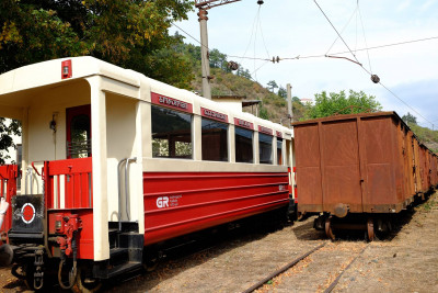 Крытый вагон модели 41-015, станция Боржоми, УЖД Боржоми - Бакуриани, Грузия. Автор: Zsolt Egon Laczko